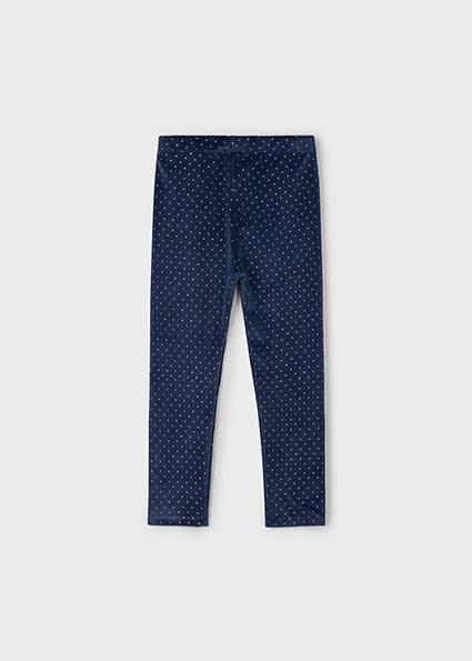 Legginsy aksamitne we wzory 4715-95 128