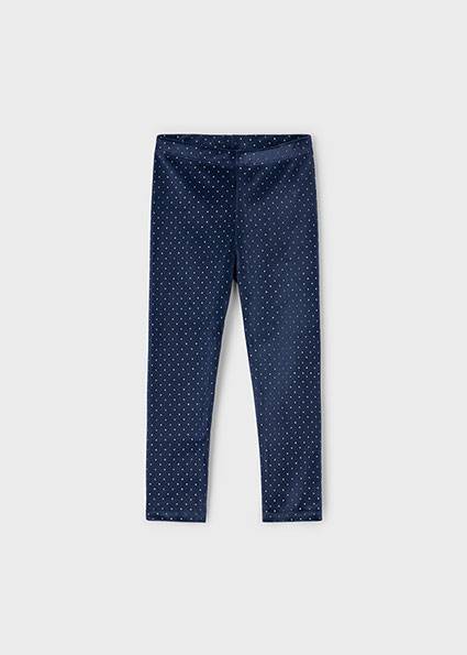 Legginsy aksamitne we wzory 4715-95 134