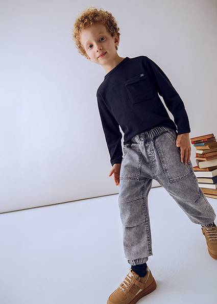 Spodnie denim 4560-45 116