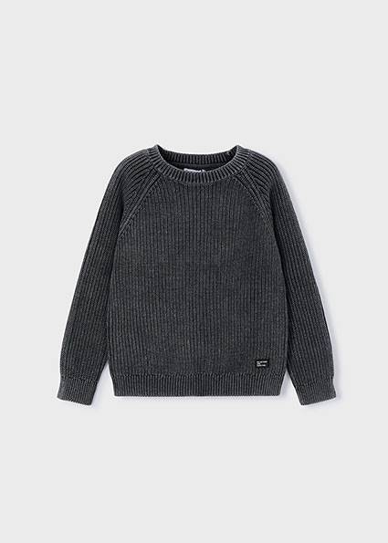 Prążkowany sweter 4373-83 128