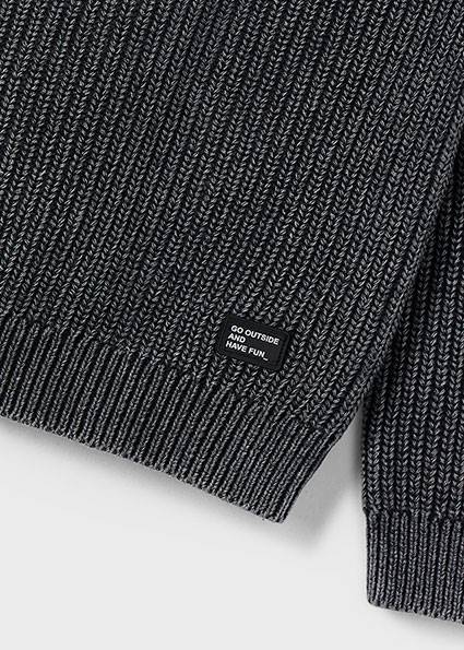 Prążkowany sweter 4373-83 116