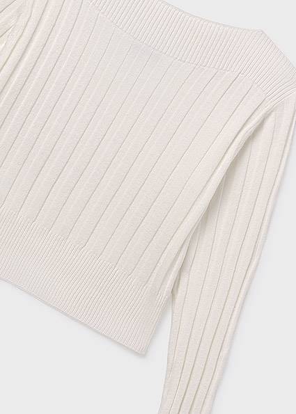 Sweter dzianina ściągaczowa 7313-79 158
