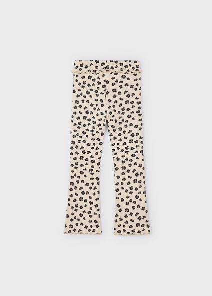 Prążkowane legginsy 4717-15 116