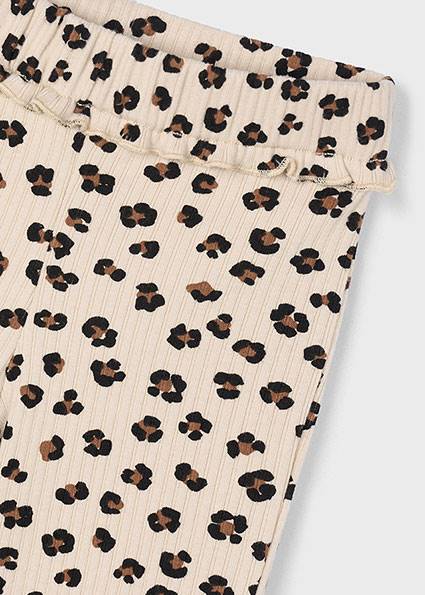 Prążkowane legginsy 4717-15 116