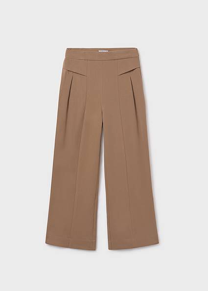 Spodnie długie wide leg 7572-71 158