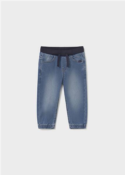 Spodnie soft denim jogger 2508-95 86
