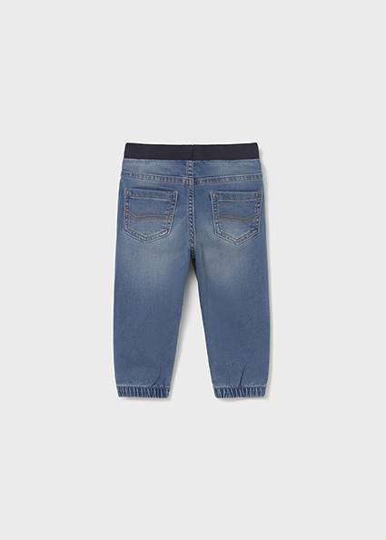 Spodnie soft denim jogger 2508-95 86