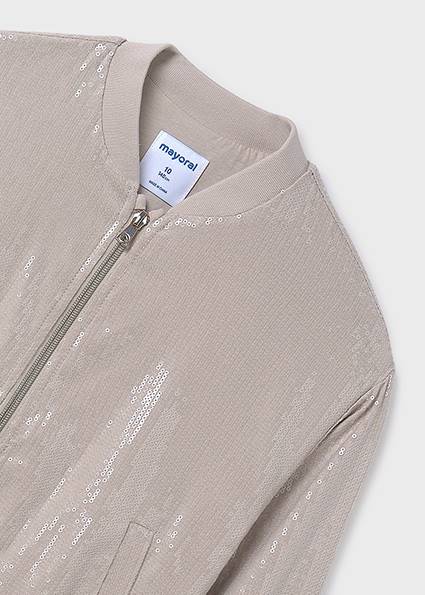 Kurtka bomber cekiny 6403-66 140