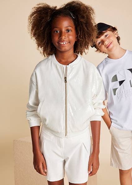 Kurtka bomber cekiny 6403-65 140