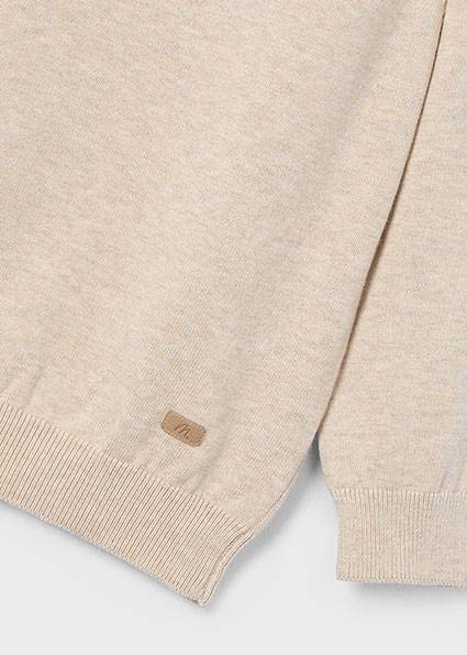 Sweter z lamówką 311-51 122