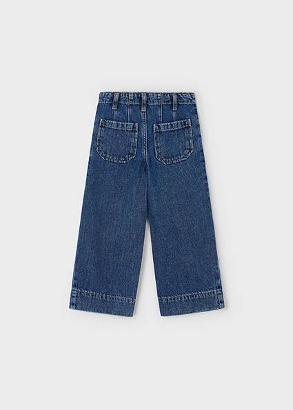 Spodnie jeans wide leg 4578-85 122