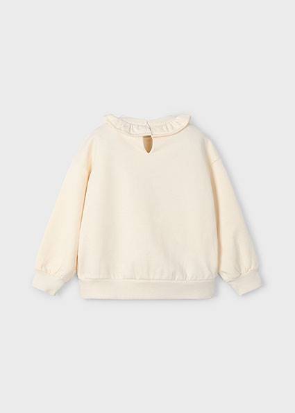Bluza z falbanką przy szyi 4430-30 110