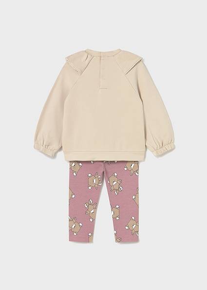 Komplet legginsy z bluzą 2741-95 80