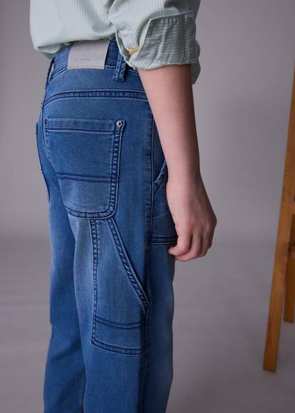 Spodnie soft denim worker 7558-23 158