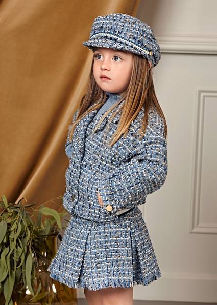 Spódnica tweed 5520-4 158