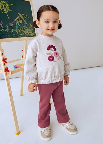 Komplet legginsy z bluzą 2740-36 80