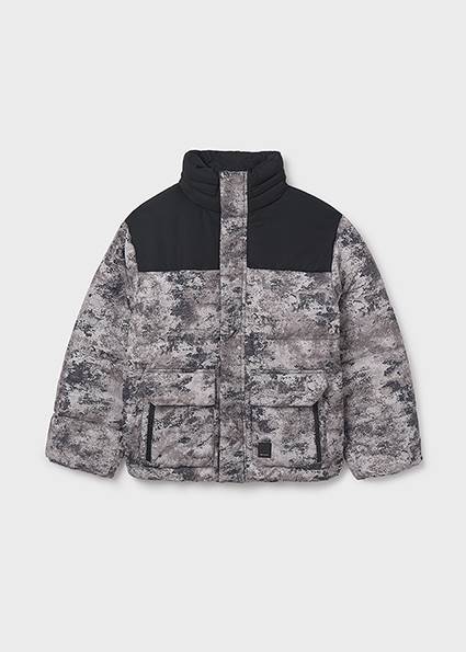 Kurtka z łączonych materiałów 7414-30 140