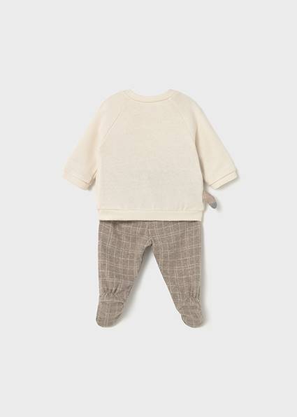 Komplet z półśpiochami soft 2586-14 60 1-2
