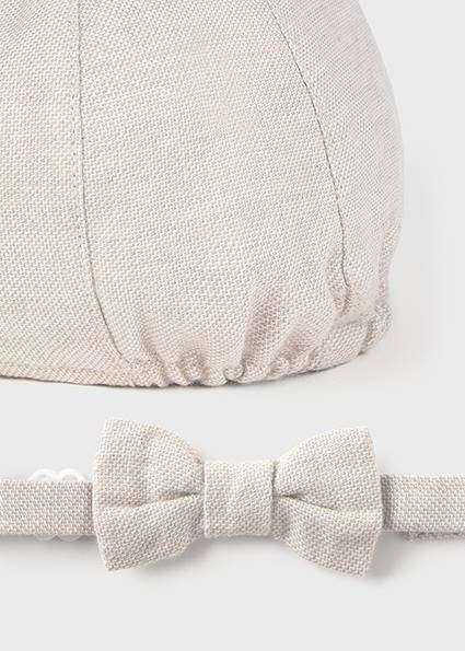 Zestaw czapeczka i muszka 9879-92 70/44