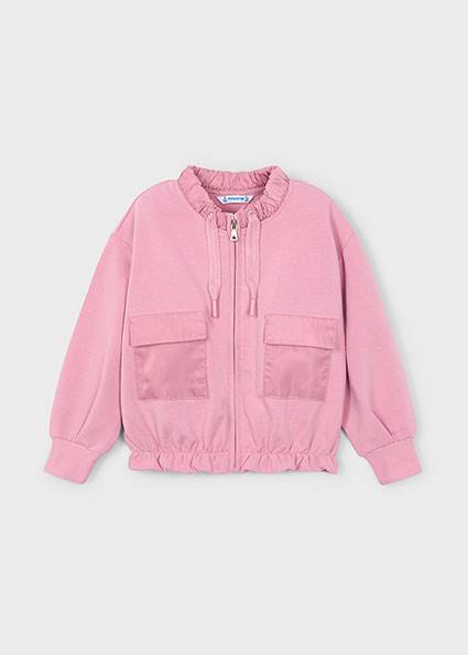 Bluza łączone tkaniny 3410-22