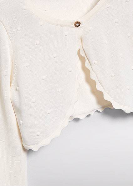 Sweterek trykotowy fale 5382-35 116