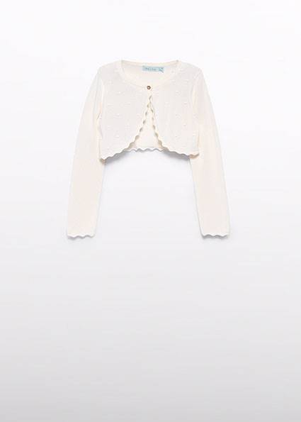 Sweterek trykotowy fale 5382-35 116