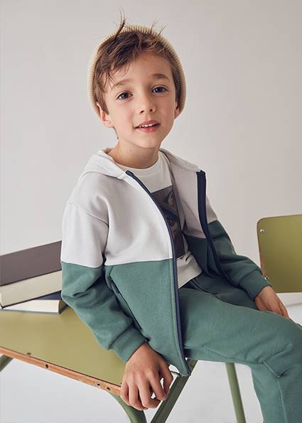 Bluza łączone tkaniny 4426-27  128