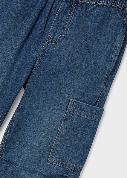 Spodnie denim cargo 7564-46 140