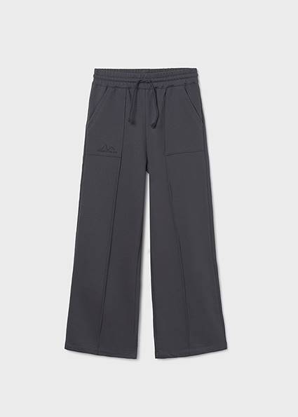 Długie spodnie wide leg 7579-10 158