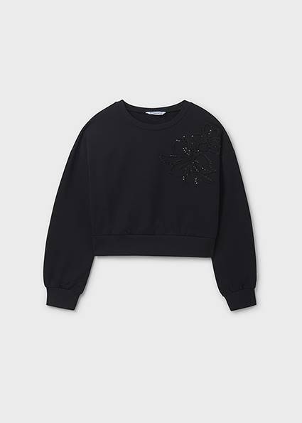 Bluza z kwiatem 7421-36 140