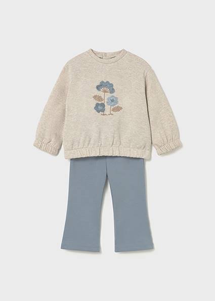 Komplet legginsy z bluzą 2740-37 98
