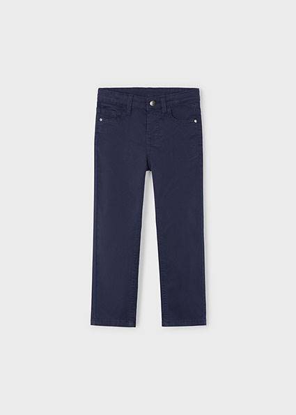 Spodnie serża slim fit basic 509-61 134