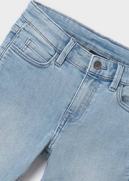 Spodnie jeans slim fit basic 538-96 140