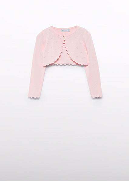 Sweterek trykotowy fale 5382-31 140