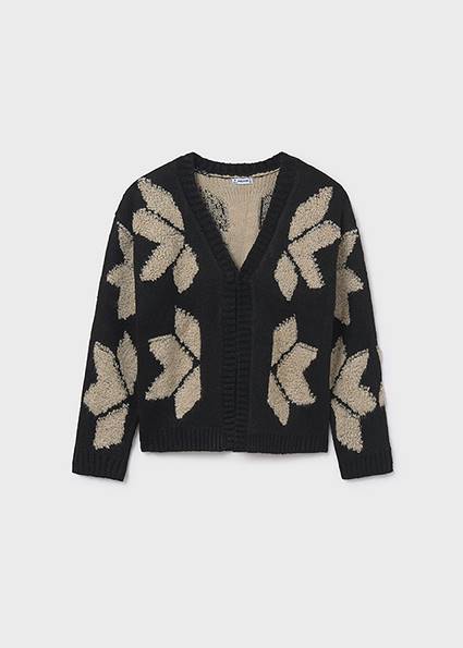 Sweter żakard 7318-57 152