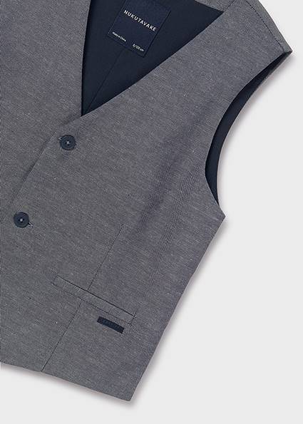 Kamizelka slim suiting 6353-8  128
