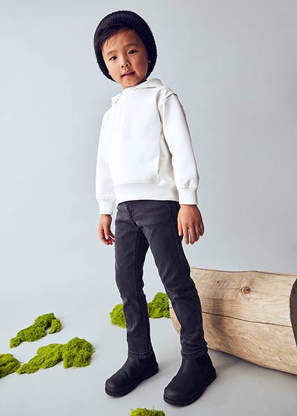 Spodnie jeans slim fit basic 504-90  122