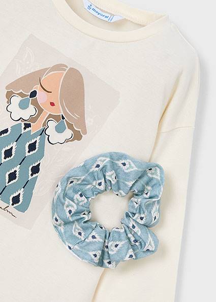 Koszulka d/r scrunchy 4006-85 128