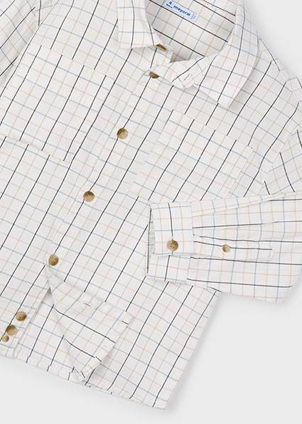 Koszula d/r krata 4128-34 104