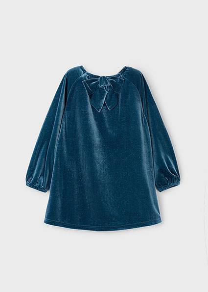 Sukienka aksamitna błysk 4923-43  140