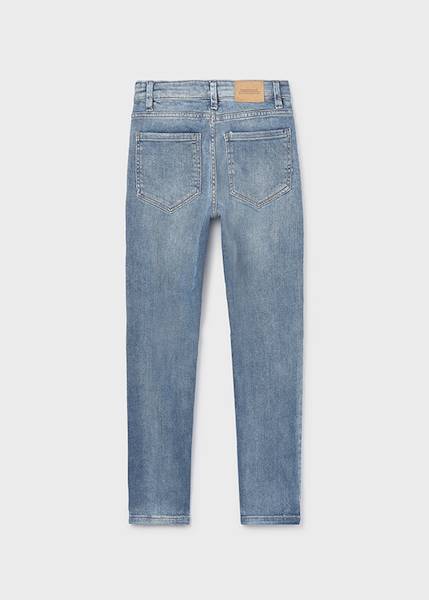 Spodnie jeans regular fit 543-90 140