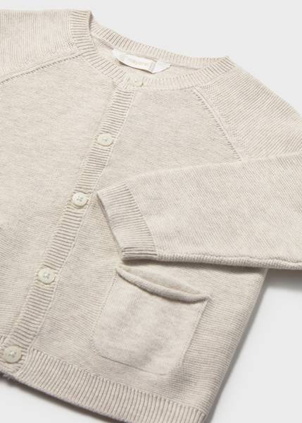 Kardigan trykot d/okrągły 1311-80 86