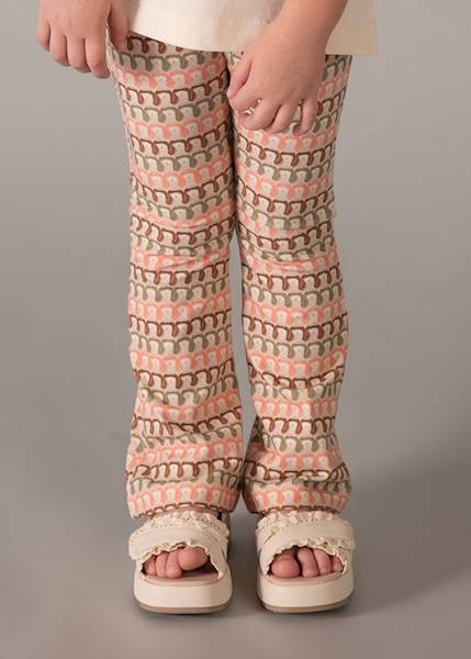 Komplet z bluzą i legginsami 3728-59 134