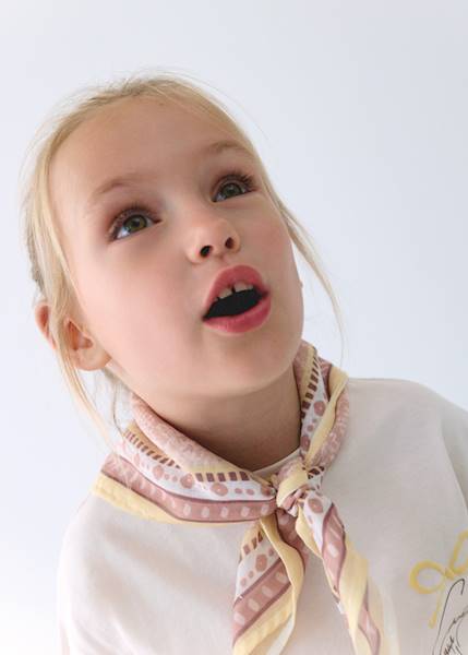 Koszulka k/r chustka 3009-88 134