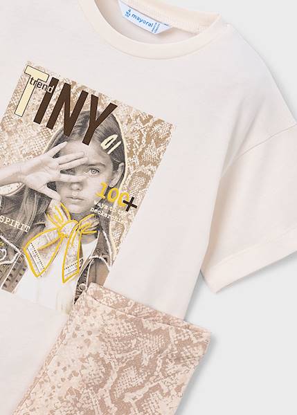 Komplet leginsy we wzory 3727-36 134