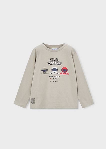 Koszulka d/r robots mayoral 3084-19 128