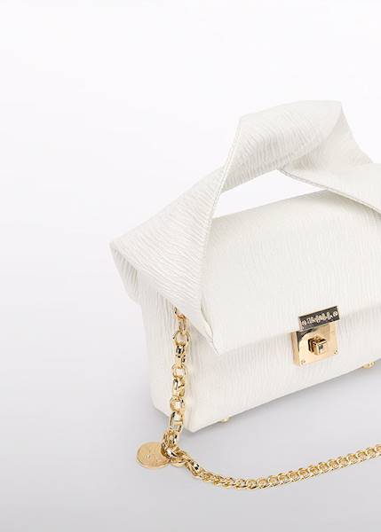 Błyszcząca torebka z teksturą Abel&Lula 5481-3