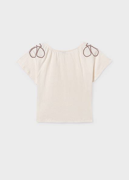 Koszulka k/r muślin 6006-89 152