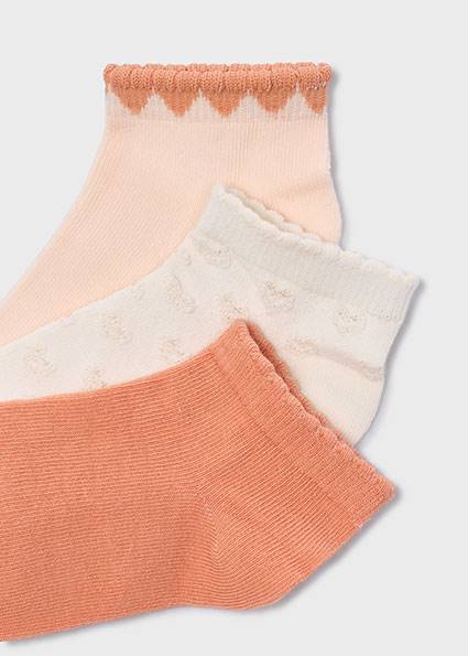 Komplet 3 pary skarpetek 10187-83 128