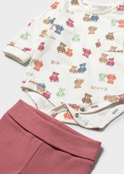 Kompl.półśpiochy body i czapka 1504-75 55 0-1